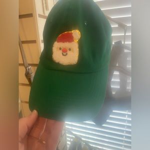 Green Santa hat